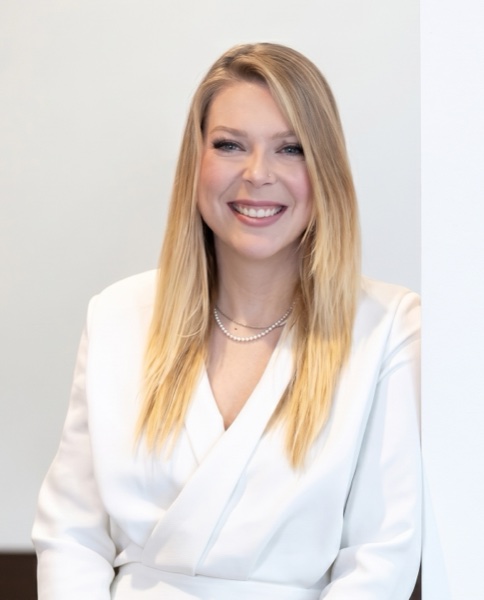 Portrait of Patricia Glass, co-founder and Head of Operations of Asperity Industries